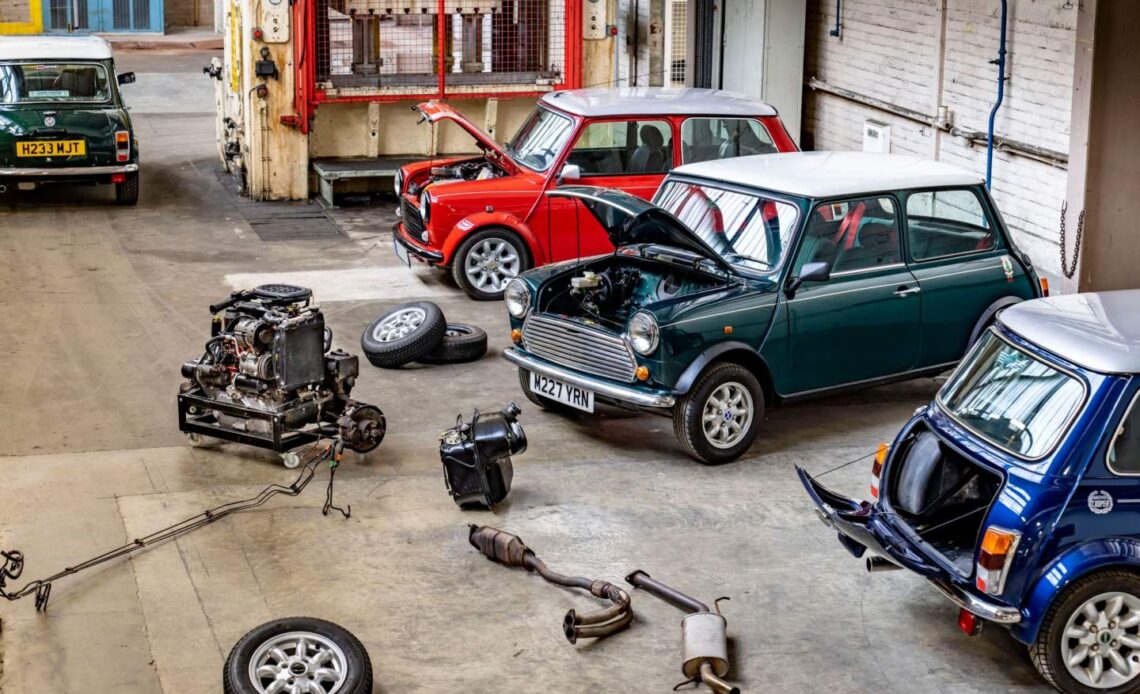 BMW is giving classic Minis an electrified and recharged future