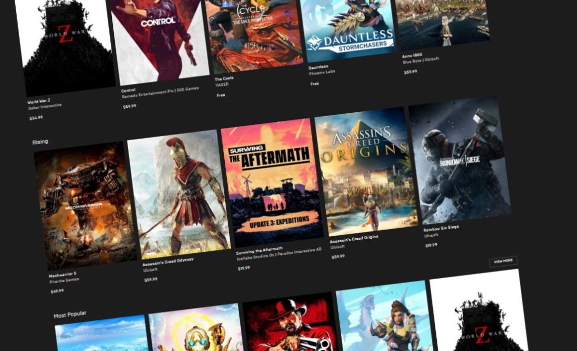 Epic Games Store free weekly games will continue another year
