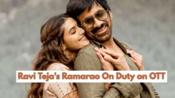 RAMARAO OTT RELEASE DATE AND TIME CONFIRMED 2022: